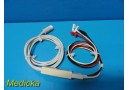 Philips M1669A ECG cable AAMI/IEC 2.7M 3 Lead Trunk Cable W/ M1671A Leads~ 17540