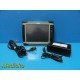 2011 Advantech Heartware 1510 Patient Monitor W/ Adapter & Cord ~ 17593