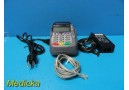 VeriFone Omni 5700 VX 570 Credit Card Machine With Adapter & phone Cord ~ 17663