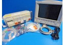 AGILENT V24C CRITICAL CARE PATIENT MONITOR (NBP ECG SpO2 CO / T) W/ LEADS~14544