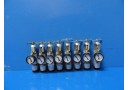B & F Medical Allied Haealth 81074 Unibody Oxygen Regulators *Lot of 8* ~ 17807