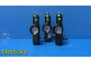 LOT of 3 B.E.S.T BIOMEDICAL Oxygen Pressure Regulators ~ 17810