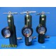 LOT of 3 B.E.S.T BIOMEDICAL Oxygen Pressure Regulators ~ 17810