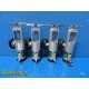 Lot of 4 (Silver) Inovo Oxygen (O2) Regulators ~ 17814