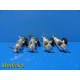 Lot of 4 (Silver) Inovo Oxygen (O2) Regulators ~ 17814