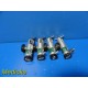 Lot of 4 (Silver) Inovo Oxygen (O2) Regulators ~ 17814