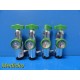 Farley Brass Integral 870A-15B Oxygen Regulators ~Lot of 4 ~ 17815