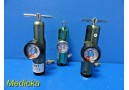 Lot of 3 ~ Oxygen Regulator by Responsive Respiratory Inc ~ 17817