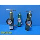 Lot of 3 ~ Oxygen Regulator by Responsive Respiratory Inc ~ 17817