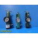 Lot of 3 ~ Oxygen Regulator by Responsive Respiratory Inc ~ 17817