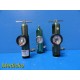 Lot of 3 ~ Oxygen Regulator by Responsive Respiratory Inc ~ 17817