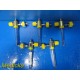 Lot of 5 Precision Medical 5MFA2001 Compact Flow Meters ~ 17821