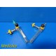 Lot of 2 ~ Oxygen O2 Flowmeter - Air Flow Meter by Ohio Medical Products ~ 17824