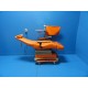 PDM Enterprises MD 104A1B Dental Exam/Procedure Chair W/ Side Stand Arm & Tray