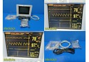 Datascope Passport 2 (NBP ECG SpO2 Print T1) Monitor W/ SpO2 EKG NBP Leads~18101