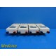 4 x Alaris 2180CX01EE Turbo Temp Thermometer W/ Wall Mounts No Probes~18114