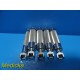5x Flexicare Foregger FoldingScope 1x Small 4x Medium Laryngoscope Handles~18324