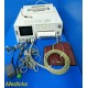 GE Corometrics 120 Series Fetal Monitor W/ TOCO Probe Leads Keybaord Click~18137