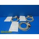 3X GE 5 Lead ECG Set - 300 Series, Clip, AAMI Cat 8001959 *FREE SHIPPING*~ 18169