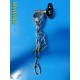 Chick Zimmer Orthopedic Traction Frame Clamp (Black Knob) With Chain ~ 18934