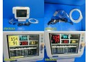 2012 Philips Sure Signs VS3 Patient Monitor W/ NBP Hose,SpO2 Sensor ~ 18295