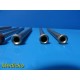 9X Stryker Howmedica Osteonics Assorted Drill Sleeves W/ 3 Trocars ~ 18982