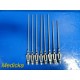 8X Stryker Howmedica Osteonics 3173-1003 / 3173-1004 Orthopedic Rods ~ 18522