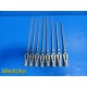 8X Stryker Howmedica Osteonics 3173-1003 / 3173-1004 Orthopedic Rods ~ 18522