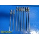 8X Stryker Howmedica Osteonics 3173-1003 / 3173-1004 Orthopedic Rods ~ 18522