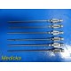 8X Stryker Howmedica Osteonics 3173-1003 / 3173-1004 Orthopedic Rods ~ 18522