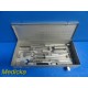 Howmedica Osteonics Pfizer Assorted Orthopedic Instrument Set W/ Case ~ 18544