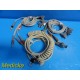 GE Marquette AM-4 Acquisition Module W/ Patient Leads & Trunk Cable ~ 18652