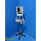 Datascope Mindray Accutorr Plus Monitor W/ Stand+Patient Lead &SpO2 Sensor~18470