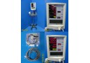 Datascope 0998-00-0444-J71 Mindray Accutorr Plus Monitor W/ Stand & Leads~19016