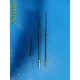 2 x Stryker Howmedica 6090-5-305 Flexible Drive Shaft w/ 3 Drill Bits ~ 19515