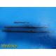 2 x Stryker Howmedica 6090-5-305 Flexible Drive Shaft w/ 3 Drill Bits ~ 19515