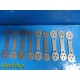 9X Stryker Howmedica Osteonics 3183-0507/3183-911 Patellar Drill Template ~18761