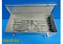30X Stryker Howmedica Osteonics Orthopedic Synthes Assorted Set W/ Case ~ 18767