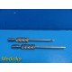 2X Stryker Howmedica 5235-6-413 / 5235-6-415 Fluted Reamers ~ 18772
