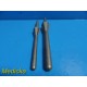 2X Intermedics Orthopedics 9326-10-004 / 9326-10-002 Large & Small Reamers~18785