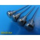 4 X Stryker Howmedica Assorted Obturators &Trocar (Stainless Steel~19134