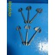 6X Stryker Howmedica Osteonics Assorted Orthopedic Press Fit + Cement ~ 19502
