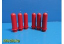 6X Drucker Diagnostics 7713031 100mm Red Tube Holders for Centrifuge ~ 19554
