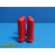 6X Drucker Diagnostics 7713031 100mm Red Tube Holders for Centrifuge ~ 19554