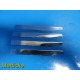 Lot of 4 Zimmer Surgical 132-01 Orthopaedic Plaster Knife Blades ~ 19549