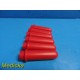 6X Drucker Diagnostics 7713031 Red Tube Holders for Centrifuge ~ 19633