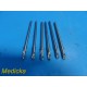 Lot of 6 Stryker Howmedica Osteonics 3167-0000 Femoral Assorted Drill Bits~19644