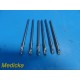 Lot of 6 Stryker Howmedica Osteonics 3167-0000 Femoral Assorted Drill Bits~19644