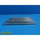 Lot of 6 Stryker Howmedica Osteonics 3167-0000 Femoral Assorted Drill Bits~19644