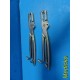 2X Zimmer 3125 FaraBeuf-Lambotte Bone Holding Clamp (10 Inches)~19606